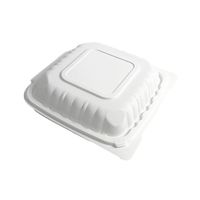 Récipient de restauration rapide en plastique réutilisable de haute qualité emballage alimentaire de fruits jetables à emporter boîte à lunch à clapet