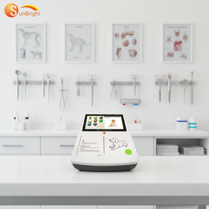 ECG Hewan Peliharaan Portabel 3 Kanal dengan Printer Terintegrasi, Layar Sentuh 7 Inci, 12-Lead untuk Penggunaan Medis - Product Image 1