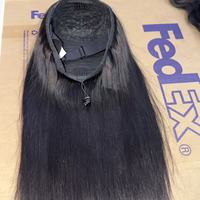Demi-perruque en cheveux humains naturels ondulés, demi-perruque bouclée Pixie, demi-perruque bouclée birmane, demi-perruque en cheveux naturels, demi-perruque afro crépue