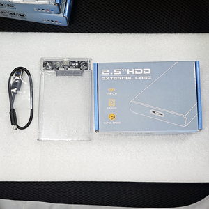 Caja Externa Transparente de Plástico para Disco Duro SATA de 2.5 Pulgadas, Adaptador USB 3.1 - Product Image 3