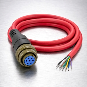 Cable Mil-C-5015 de 7 pines MS3106A16S-1P a MS3106A16S-1S, cable conector circular industrial, conjunto de cable de la serie MIL-<span class=keywords><strong>DTL</strong></span>-5015 - Product Image 2