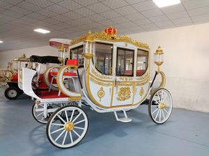 Chariot de mariage, calèche royale médiévale, chariot de marathon, chariot à chevaux, chariot de course, charrettes et calèches à vendre - Product Image 3
