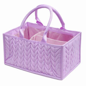 Bolsa Organizadora de Pañales Acolchada para Bebé, Bolsa de Almacenamiento Portátil para Guardería - Product Image 6