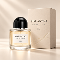 Flacon de parfum personnalisé 30ml 50ml 100ml, emballage de parfum en verre vide de luxe pour marque privée