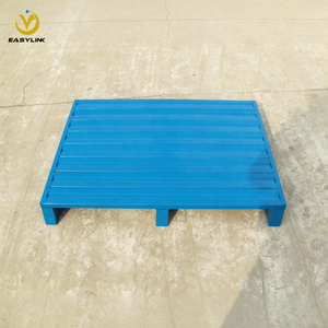 משטח אחסון תעשייתי כבד Easylink בצבע כחול עם בסיס יציב לאחסון במחסן 1200x1000x125 מ\"מ פלדה - Product Image 2