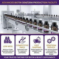 Capsules de vitamines pour cheveux, peau et ongles OEM, formule biotine, collagène, kératine, complexe B, sans OGM, sans gluten, 60 unités, étiquette privée personnalisée
