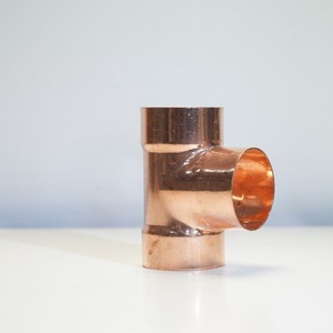 <b>Copper</b> Equal Diameter Tee Used for Connecting air Conditioning Refrigeration Pipes and Water Pipes <b>Copper</b> Tee - Product Image 5
