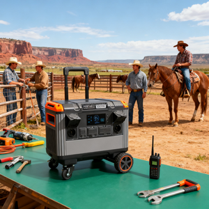 Estación de Energía Portátil BIGINVERTER de 3000W para Uso Industrial en Campos Petroleros, para Equipos de Monitoreo en Perforaciones en el Desierto - Product Image 2