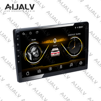 Vente flash - Lecteur DVD de voiture universel 2 Din 9/10 pouces avec écran tactile, GPS, WIFI, BT, FM, 2+32G, système de navigation automatique stéréo
