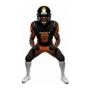 Pantalones de Fútbol Americano con Costuras Reforzadas y Acolchado Integrado, Corte Personalizado para Jugadores de Liga y Sesiones de Entrenamiento - Product Image 3