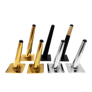 ขา<span class=keywords><strong>โต๊ะ</strong></span>อาหารเหล็กทรงกรวยสีทอง<span class=keywords><strong>ส</strong></span>ำหรับโรงงาน ขนาด <span class=keywords><strong>10</strong></span> ซม.-60 ซม. ขาเก้าอี้โลหะแบบตรงและเฉียง ขาโซฟาโลหะ - Product Image 1