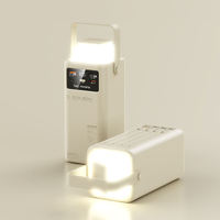 Batterie externe ultra-mince à charge sans fil super rapide 20W grande capacité 50000mah 30000mah 100000mah, chargeur portable, lampe de camping LED