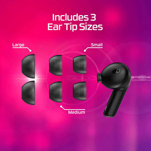 Hyperx Cloud Mix Buds 2 - Gaming Earbuds, Wireless 5.3,PC,PS5,PS4 <b>Switch</b>, Android, Steam Deck,<b>USB</b>-<b>C</b> - Product Image 3