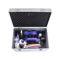 Boîte à outils de réfrigération Portable WK-7P pompe à vide tuyau de charge outil d'évasement coupe-tuyau et manomètre de collecteur