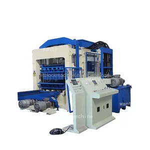 WANTE BRAND Full Automatic Concrete Block making Machines From TURKEY