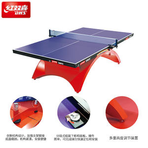 Mesa de Tenis de Mesa DHS Rainbow de 18 mm de Grosor, Resistente, para Uso en Interiores - Product Image 1