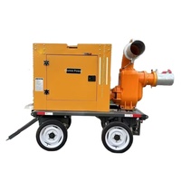 Station de pompage mobile diesel Daze Power Plants TOSM1000PM de 1000 mètres cubes pour la lutte contre les inondations et les interventions d'urgence en cas de catastrophe