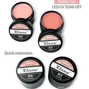 เจลต่อเล็บแบบแช่ล้างออกได้ Klana 60 กรัม สีแคมูฟลาจ สำหรับต่อเล็บอะคริลิค ยูวีเจล 10 สี รับผลิตแบรนด์ส่วนตัว ติดทนนาน 3-4 สัปดาห์ แห้งเร็วใน 30 วินาทีด้วยหลอดไฟ LED - Product Image 3