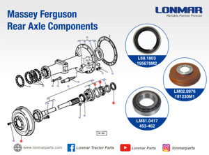 Interrupteur d'éclairage de travail avant Massey Ferguson - Product Image 4