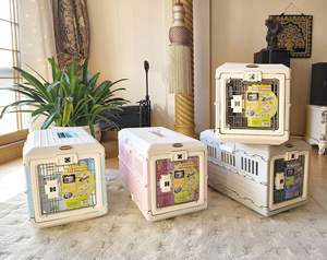 Dışında taşınması için kediler ve köpekler için <span class=keywords><strong>IRIS</strong></span> katlanabilir taşınabilir havacılık kutusu - Product Image 2