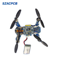 SZACPCB OEM ODM Prototype de drone industriel multicouche haute performance à densité avancée avec assemblage de composants PCBA clé en main