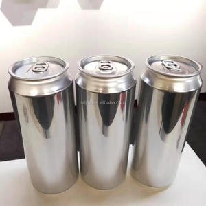 2 cái có thể nhà sản xuất bán buôn custom16oz bia nước giải khát mềm uống lon nhôm Rỗng Đồng bằng kim loại lon 473ml với nắp - Product Image 3