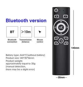 Télécommande MT3 Air Mouse LED Smart TV Télécommande BT version pour <span class=keywords><strong>IPTV</strong></span> CODE - Product Image 3