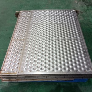 Plaque d'oreiller en acier inoxydable utilisée pour l'évaporateur - Product Image 4