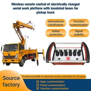 Leviers de commande hydraulique proportionnels sans fil durables avec télécommande, protection IP65, fréquences 315/868 MHz, portée de 5 km pour - Product Image 6