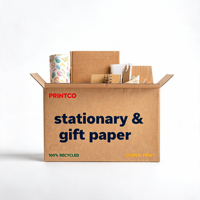 Servizio di Stampa Digitale Personalizzata su Carta per Cartoncino Bianco Ecologico con Logo Personalizzato e Basso MOQ