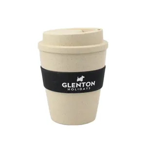 Eco Coffee Cup Natuurlijke Rijstschil Fibre Koffie Cup