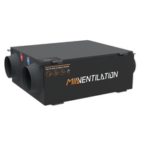 Unité de ventilation à récupération d'énergie HRV murale pour une seule pièce, échangeur de chaleur air-air, système de ventilation à récupération de chaleur, récupération de chaleur v