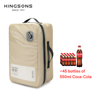 Sac de voyage sous vide 25L pour bagages et sacs à dos avec pompe électronique intégrée – Kit de voyage parfait, sac étanche