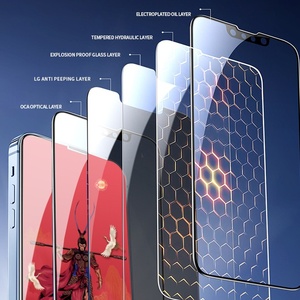 Protection d'écran HD transparente anti-statique à bords incurvés de 0,33 mm, colle intégrale, anti-rayures, anti-traces de doigts, étanche pour accessoires de téléphone <span class=keywords><strong>OPPO</strong></span> REALME - Product Image 5