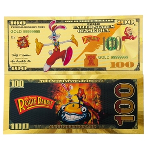 Uang Kertas Kelinci Amerika Baru 2026 Berlapis Emas 24K untuk Koleksi - Product Image 3