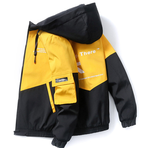 Ropa de primavera y otoño, chaqueta para <span class=keywords><strong>hombre</strong></span>, talla <span class=keywords><strong>3xl</strong></span>, prendas de vestir, abrigo con capucha, <span class=keywords><strong>Parka</strong></span> delgada, chaqueta estampada de moda con capucha para <span class=keywords><strong>hombre</strong></span> - Product Image 3