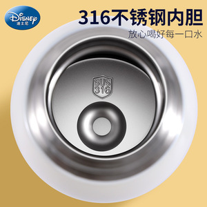 Taza termo de acero inoxidable 316 con diseño de dibujos animados de <span class=keywords><strong>Disney</strong></span>, Pajita para beber directa, portátil, 6-12 horas de aislamiento térmico para niños - Product Image 3