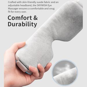 Masker Mata akurat, pemijat mata pintar bahan ekologi dengan Bluetooth pemijat mata Anggaran terbaik untuk pereda migrain - Product Image 5