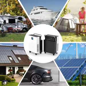 Système de batterie solaire empilable tout-en-un de classe A 3KWh 5KWh 48V au phosphate de fer et de lithium avec communication CAN, type split, IP65 - Product Image 5