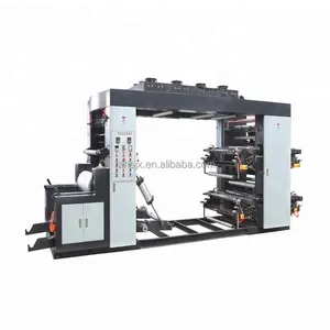 YT-4800 Normal Speed flexible starting 4 colors food paper flexographic printing machine