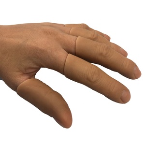 Prothèse de doigt artificielle cosmétique avec texture de peau naturelle pour un ajustement personnalisé - Product Image 1