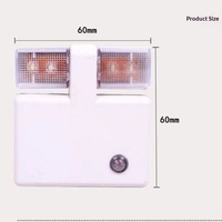 Veilleuse LED à commande lumineuse 3W, nouveau design créatif, matériau plastique, lumière cadeau à brancher