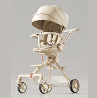 Poussette Bébé SHUANGXING SX-H11 en Gros avec Siège Rotatif à 360°, Ceinture de Sécurité à Cinq Points, Coussin de Siège en Mousse à Mémoire de Forme et Dossier à Rebord