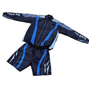 Custom Wholesale High Quality Nylon Polyester <b>Retro</b> Color Block Racing Style Paneled Men's <b>Tracksuit</b> Set - Product Image 1