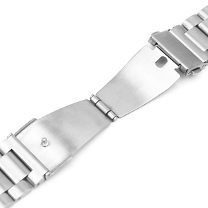 Bracelets de montre en acier inoxydable bracelets de poignet universels 20mm 22mm pour Samsung Galaxy Watch <span class=keywords><strong>7</strong></span> 6 <span class=keywords><strong>Huawei</strong></span> <span class=keywords><strong>Amazfit</strong></span> Active 2 - Product Image 4