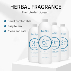 PureStyle Professional Herbal Hair Oxidant Cream Developer Food Grade Easy Application Wholesale Stock Aromatic <strong>Peroxide</strong> <strong>3</strong> 6 9 - Product Image 1