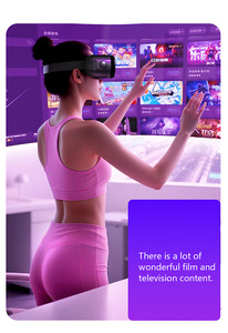 Vente chaude casques VR pour Smartphone 5-7 pouces SHINECON VRG Q8 réalité virtuelle lunettes vidéo <span class=keywords><strong>3D</strong></span> - Product Image 3