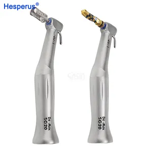Dental Low Speed Handpiece 20:1 Reduction Implant Surgery Contra Angle Handpiece S-MAX SG20 Air Turbine