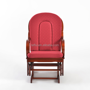 Eco-friendly maternity nursing center <b>nursery</b> <b>wooden</b> glider rocking chair - Product Image 4