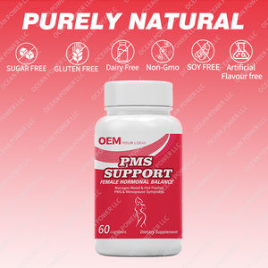 Ventes chaudes de compléments alimentaires à base de plantes pour la ménopause, capsules pour le syndrome prémenstruel, soutien contre les bouffées de chaleur, soulagement de la ménopause pour les femmes - Product Image 5